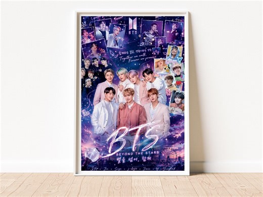 BTS Fan Poster | BTS Wall Art | Kpop Print | Bangtan | Army | Instant Download - Etsy