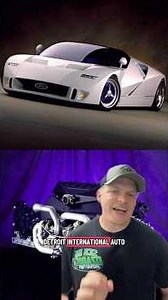 Coolest Concept Cars! The Ford GT90 made its debut in January 1995, and features a Quad Turbo V12!