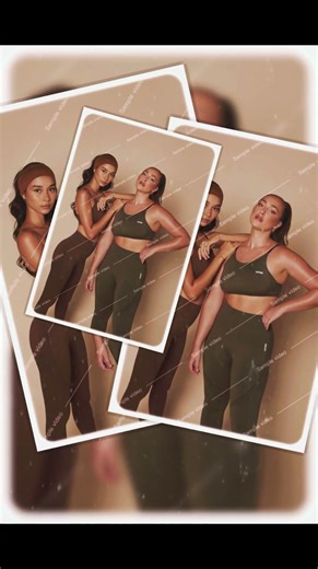 These Gym Outfits Hit Different 🔥 #gymfashionshow #activewear #fitnessstyle