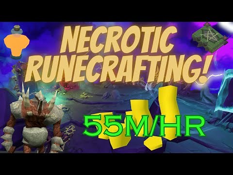 Updated Necrotic Runecrafting Guide! 55M+ GP/HR Money-Making Method! Moonstone Jewelry is Insane!