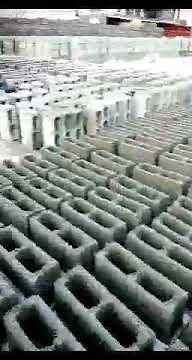 Solid concrete blocks for sale.
