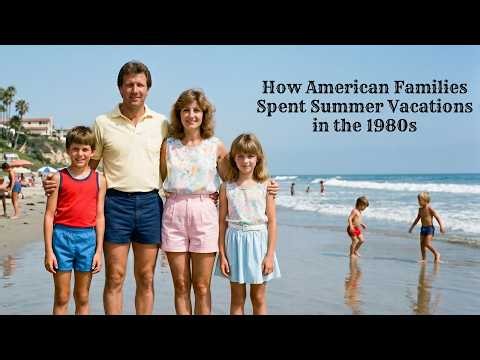 "How American Families Spent Summer Vacations in the 1980s " || #documentary #america