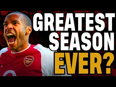 How GOOD Was Arsenal's Invincible Season? GREATEST Premier League Team of all Time?