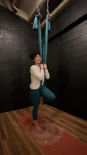 favs from my aerial yoga class :) #aerialyoga