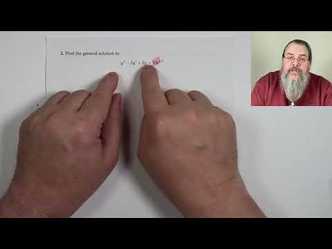 Diff Eq, Exam 1 walkthrough (Fall 2024)