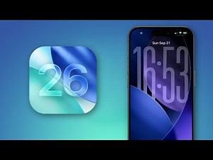 First Look — iOS 26, iPadOS 26 & watchOS 26: Glass Menus, 3D Photos & New iPad Features!