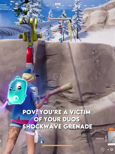You’re the victim of the shockwave grenade. #fyp #gaming #Fortnite #foryoupage #shockwave @DoobieMaster666