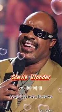 Stevie Wonder - I Just Called to Say I Love You