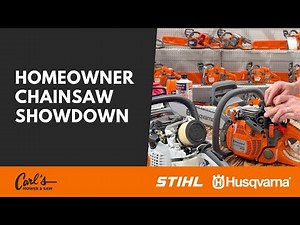 Husqvarna 445 vs. STIHL MS 251 | Homeowner Chainsaw Comparison