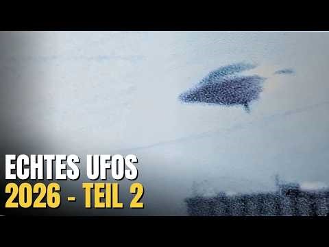 Echte UFO-Sichtungen: Die klarsten Bilder von 2026, Teil 2