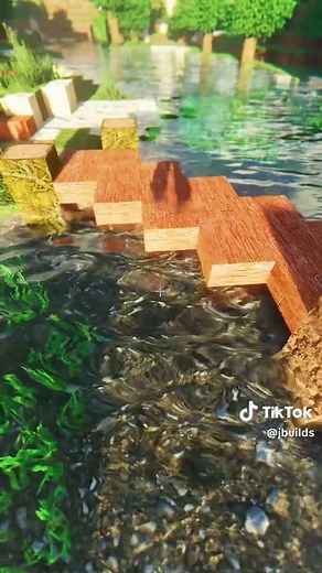Minecraft Diagonal Rusty Bridge Building Tutorial