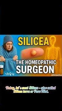 Silicea – The Homeopathic Surgeon🩺|Complete Drug Explained |Full Drug Story #BoneHealth #SkinHealing