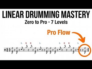 Linear Drumming Mastery: From Zero to Pro