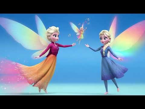 Elsa and Rainbow Fairy Flutter Song | Magical Kids Sing-Along