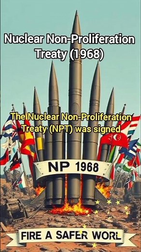 The Nuclear Non-Proliferation Treaty (1968) – A Global Stand Against Nuclear Weapons