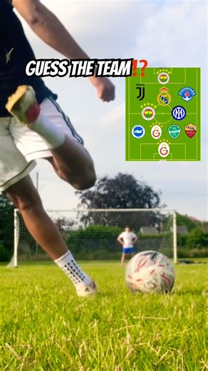 CAN YOU GUESS THE TEAM⁉️👇🏽⚽️ SUBSCRIBE FOR MORE 🔔 #footballiq #fyp #foryoupage #relatable #soccer