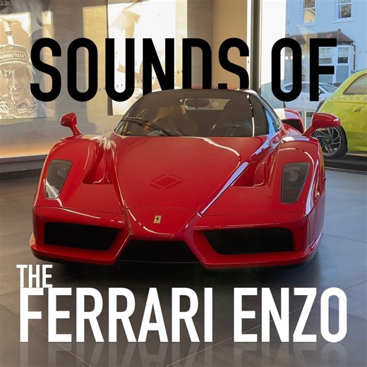 2.7M views · 77K reactions | Listen to the sounds of the Ferrari Enzo | Romans International | Facebook