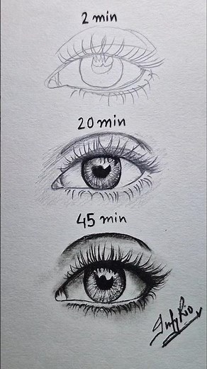 How To Draw Realistic Eyes ✏️ #drawing #sketch #howtodraw #tutorial #shorts