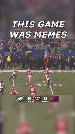 HydraCam on Instagram: "This GAME was MEMES😳😂 #nfl #nflmemes #bills #eagles #football"