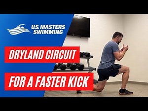 Dryland Circuit for Leg Strength - Kick Faster While Swimming 🏊🏼‍♂️