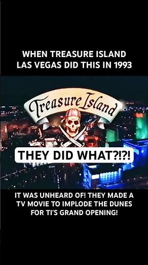 Vegas literally made a blockbuster to open this hotel 🎥 #throwback #shorts