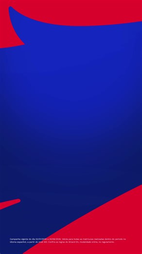 Aprenda Espanhol Online com a Wizard On! Estude de onde quiser! Matrícula R$329 por R$99.