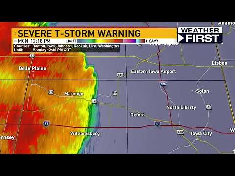 Live Iowa Derecho Coverage 8/10/20 - KGAN CBS2 Iowa's News Now