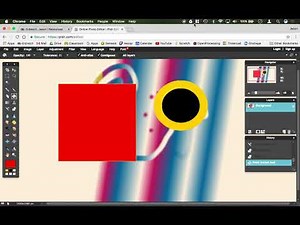 Using the drawing tools in Pixlr