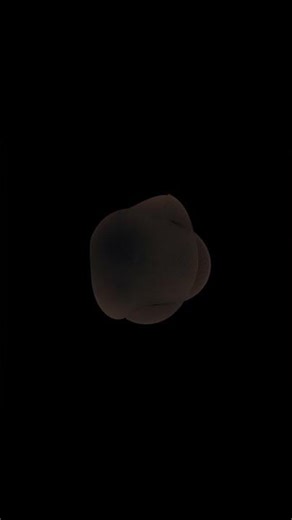 Dark warm blob - visual sleep aid 🌑