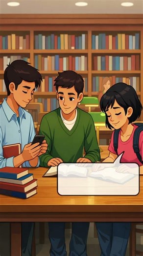 Library English Conversation 📚 #learnenglish