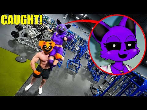 I CAUGHT CATNAP AND DOGDAY BEING SUS AT THE GYM IN REAL LIFE! (POPPY PLAYTIME CHAPTER 3)