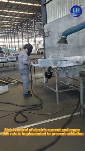 Flawless Aluminum Welds for Architectural Designs