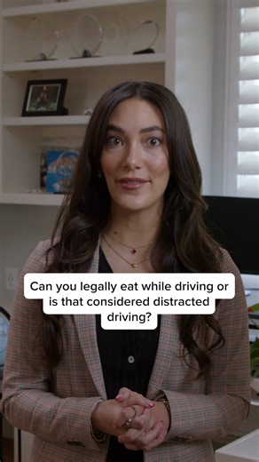 Eating while driving isn’t illegal in most places, but if it leads to poor control or an accident, penalties apply. The person in this video is a non-attorney spokesperson and is not providing legal advice. #PinnacleInjuryFirm #PersonalInjuryLawyer #CarAccidentAttorney #ArizonaLaw #RoadSafety #SafetyFirst #InsuranceClaims #TrafficRules