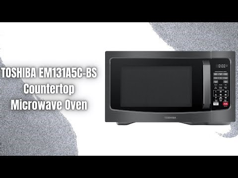 Toshiba EM131A5C-BS Review | Smart, Quiet & Powerful 1000W Microwave