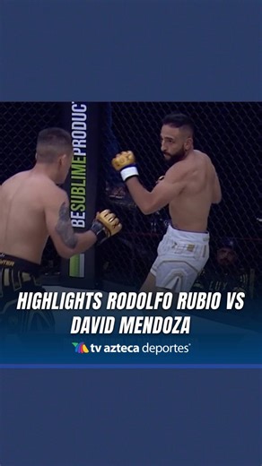 11K views · 48 reactions | Revive los highlights de la pelea de Rodolfo Rubio vs David Mendoza  Y no te pierdas de Rubio vs Rey Gallegos... #BKFC  Sábado 1 de junio ⏰ Al terminar Box Azteca  @aztecasiete | TV Azteca Deportes | Facebook
