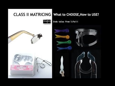 CLASS II MATRICING - What to CHOOSE, How to USE ?