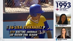 25K views · 520 reactions | "That's when I realized probably the most important lesson of what it means to be an athlete and to me that's being a true champion. And it consists of three things: sacrifice, dedication and work ethic." Michella Chester and UCLA Softball all-time great Lisa Fernandez discuss her senior season and the 1993 National Championship game, her final game as a collegiate athlete. | NCAA Softball | Facebook