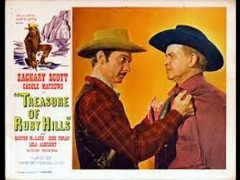 Treasure of Ruby Hills 1955 - Full Movie, Zachary Scott, Lee Van Cleef, Colorized, Western