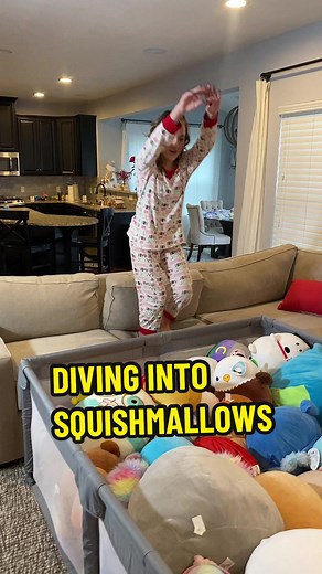 Diving into Squishmallows | Fun Pool Dare Challenge!