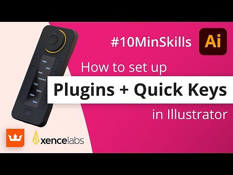 How to set up your Astute Graphics Plugins to work with Xencelabs Quick Keys | Quick Tip #xencelabs