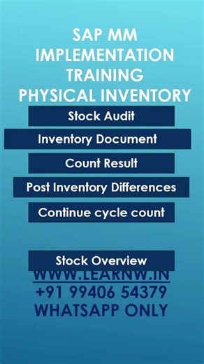 sap mm college institution training