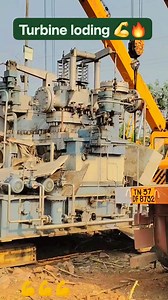 Turbine load karne ke liye 4 crane lagaya aap log video mein dekh sakte hain #turbine #Loding #crane 🚧💪🔥👍 | MD Noor