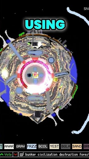 Plunging the world into a NUCLEAR WINTER #gaming #powdertoy