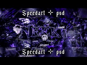 Ken Kaneki Header Speedart + psd how to make anime header