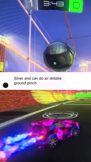 Rocket League Air Dribble Fail: Silver Player Tries & Fails