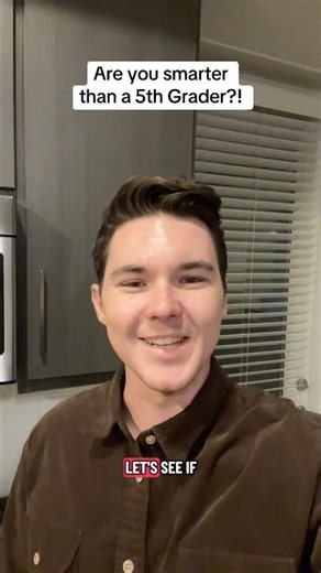 Smarter than a 5th grader? Solve this math problem! #areyousmarterthana5thgrader #teacher #trivia