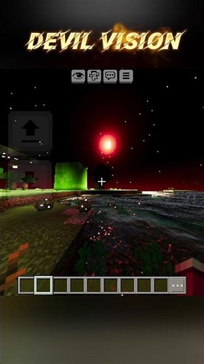 devil Vision vibrant visual for mcpe