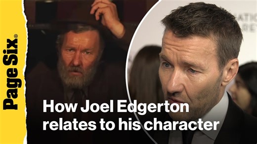 How Joel Edgerton relates to his 'Train Dreams' character