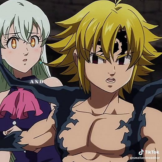 Meliodas and His Aura: A Battle for Elizabeth