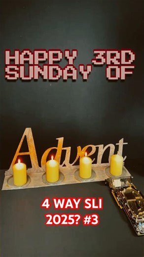 Advent Wreath with Graphics Cards | 3rd Advent #nvidia #watercooling #slime